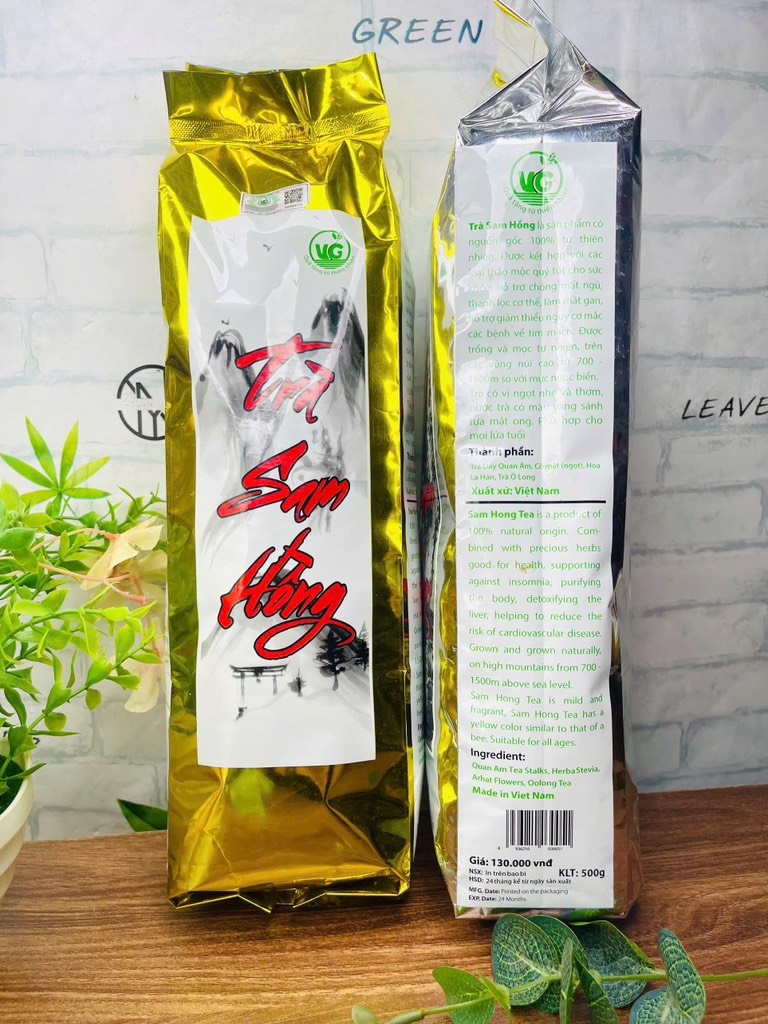 TRÀ SÂM HỒNG 500g