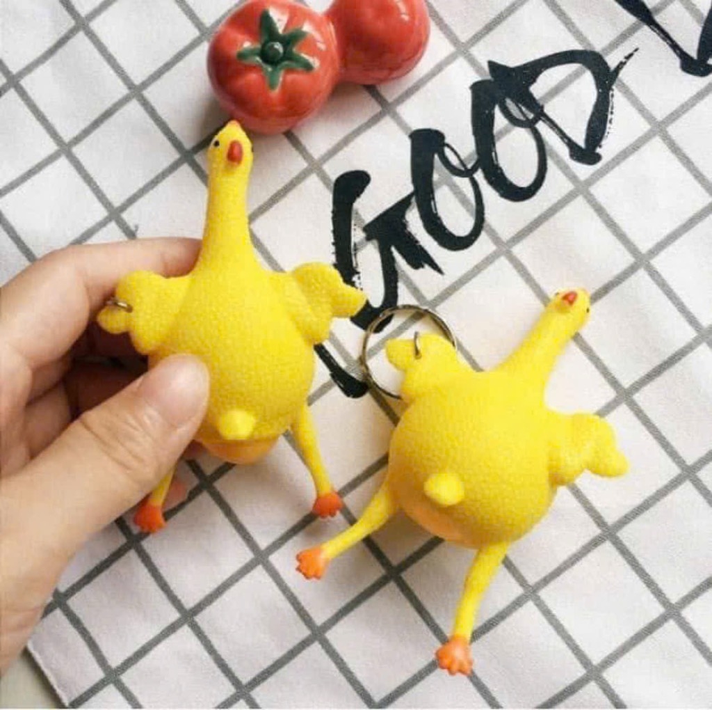Móc Khoá Gà Đẻ Trứng (1)