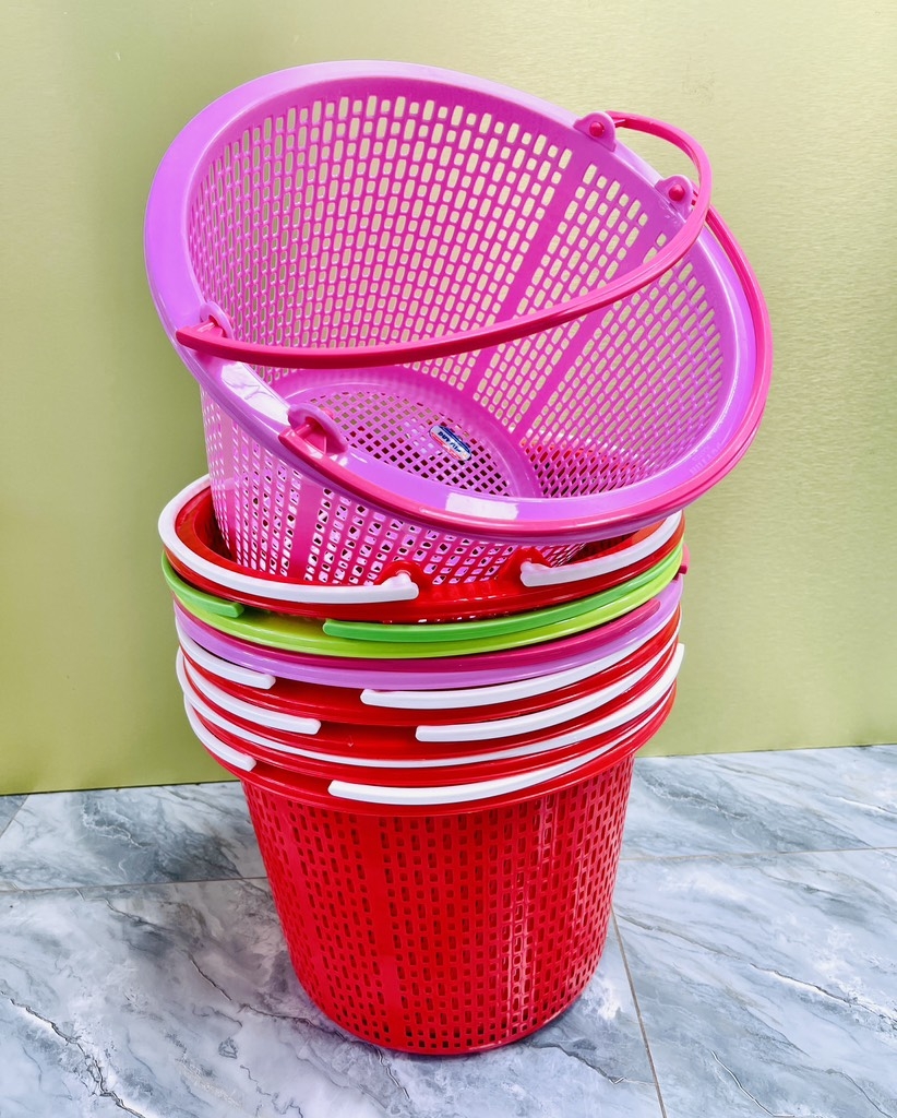 SỌT ĐỰNG ĐỒ TRÒN CÓ QUAI THÁI SIZE (VỪA), HÀNG CTY (3) ‘