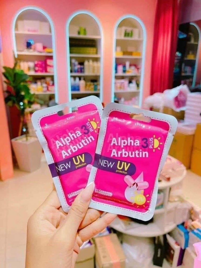 VIÊN THUỐC KÍCH TRẮNG ALPHA ARBUTIN ĐỦ LOẠI (3)