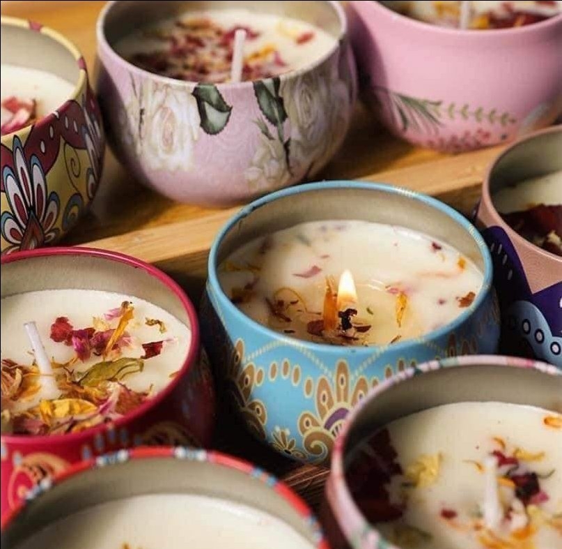 Nến Thơm Phòng Tinh Dầu Thiên Nhiên (2)