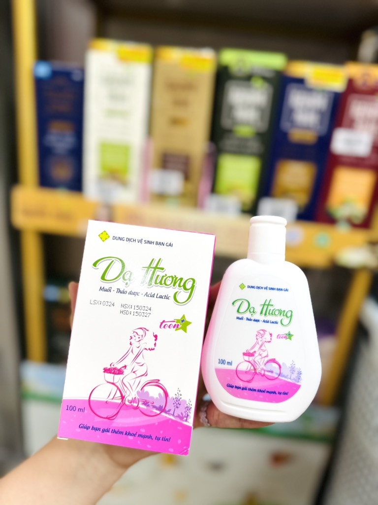 Dung Dịch Vệ Sinh Phụ Nữ Dạ Hương 100ml Chính Hãng (1) '