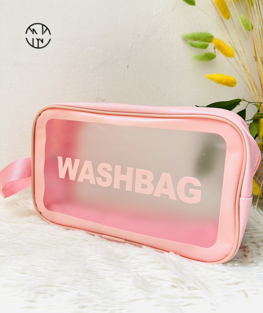Túi đựng mỹ phẩm Washbag S2 26x15x8cm Trong Suốt (2)