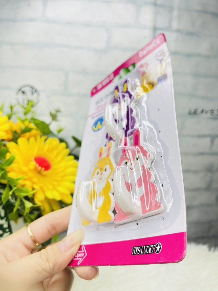 SET 2-3 MÓC DÁN TƯỜNG CÓ ĐINH NHIỀU HÌNH (2)