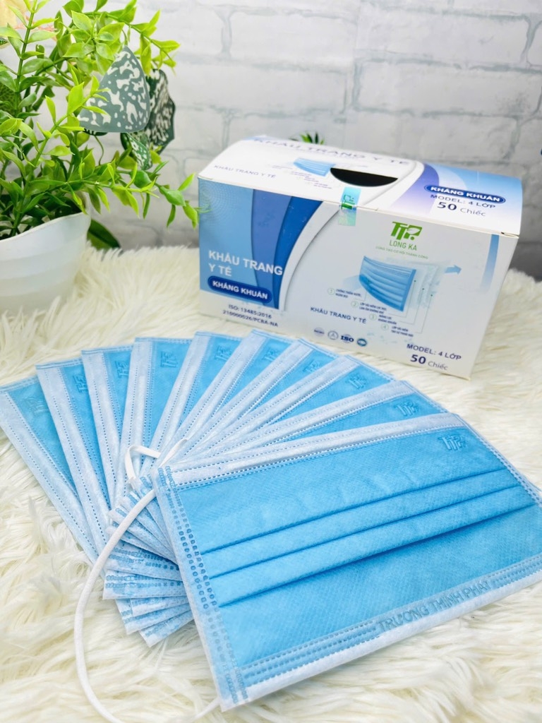 KHẨU TRANG Y TẾ HỘP 50 CÁI LONG KA