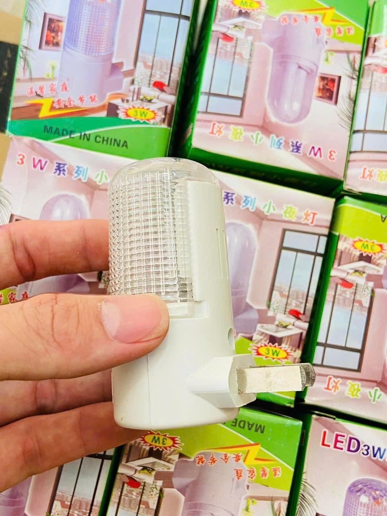 Đèn Ngủ Led Tròn 3W Dùng Công Tắc (1)