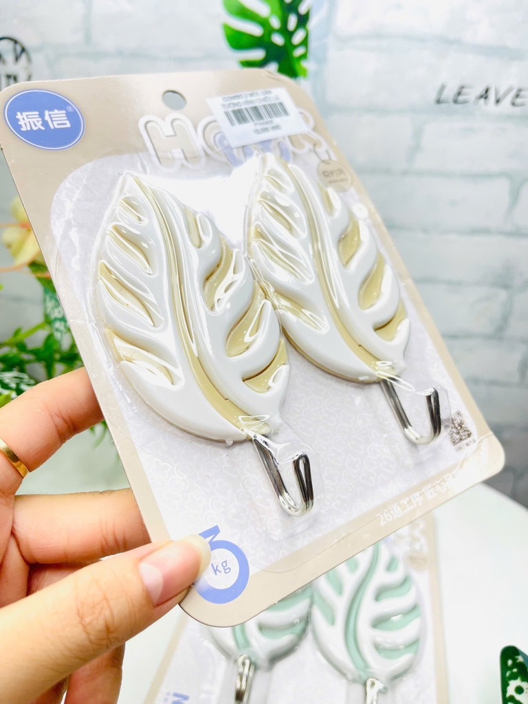 COMBO 2 MÓC DÁN TƯỜNG HÌNH CHIẾC LÁ DECOR (1)