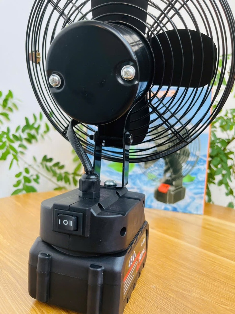 Quạt Sắt MAKITA Dùng Pin Của Máy Khoan Lồng Sắt Không Xoay (15) '