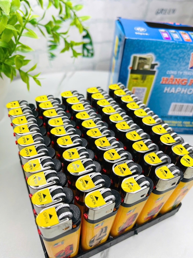 KM QUẸT LỬA CTY HẰNG PHONG LOẠI THƯỜNG (MUA 2 TẶNG 1) (50c giảm 1k/1c)
