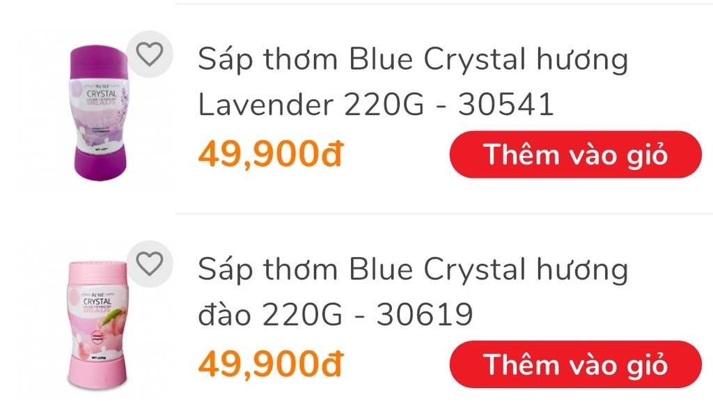 SÁP THƠM PHÒNG BLUE CÓ ĐÈN CHÍNH HÃNG ( MUA 2 TẶNG 1) (2)