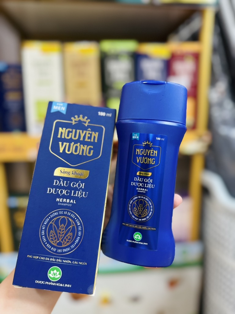 Dầu Gội Đầu Nguyên Vương 180ml Sạch Gầu Cho Nam (4)