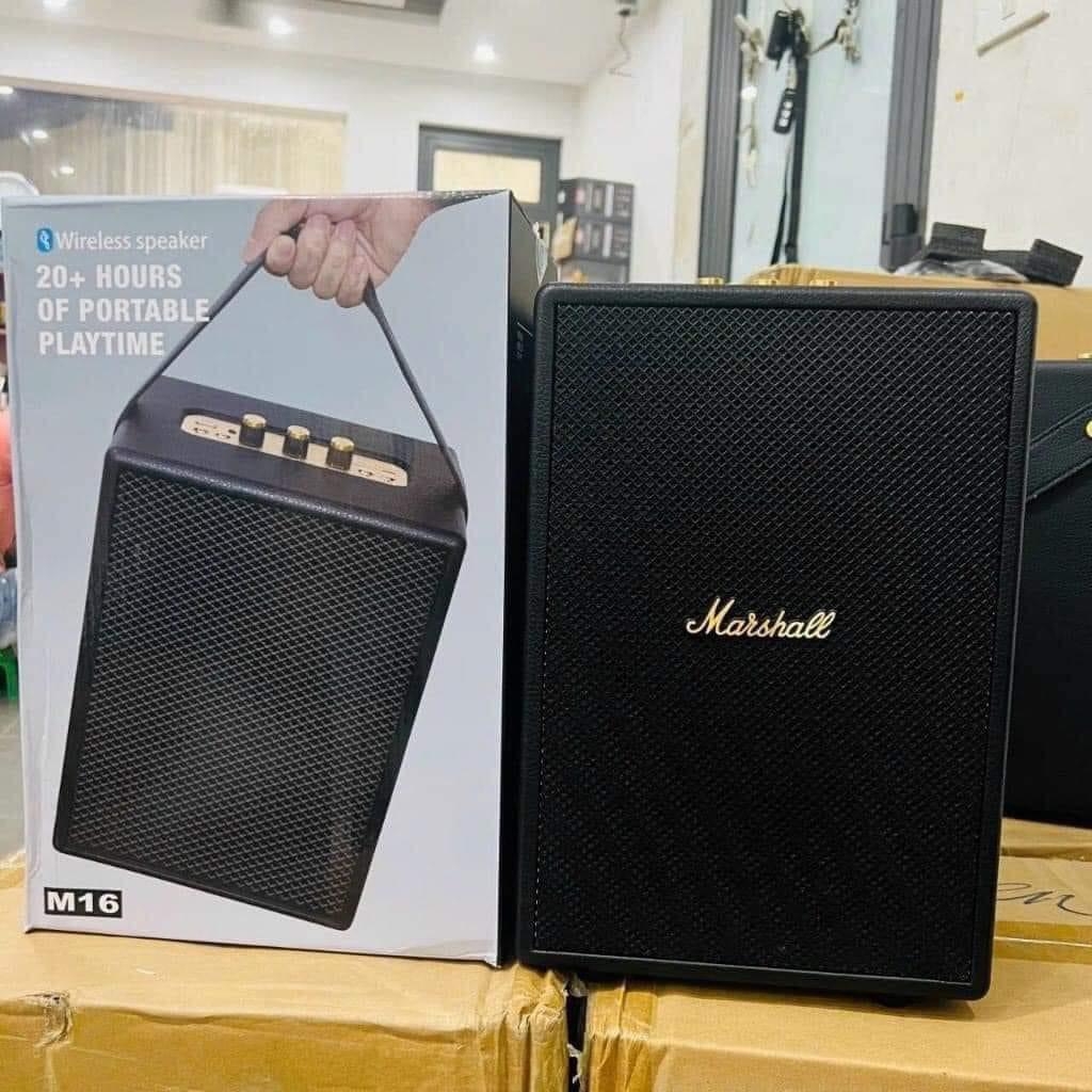LOA BLUETOOTH LỚN M16 KIỂU DÁNG MARSHALL (50)