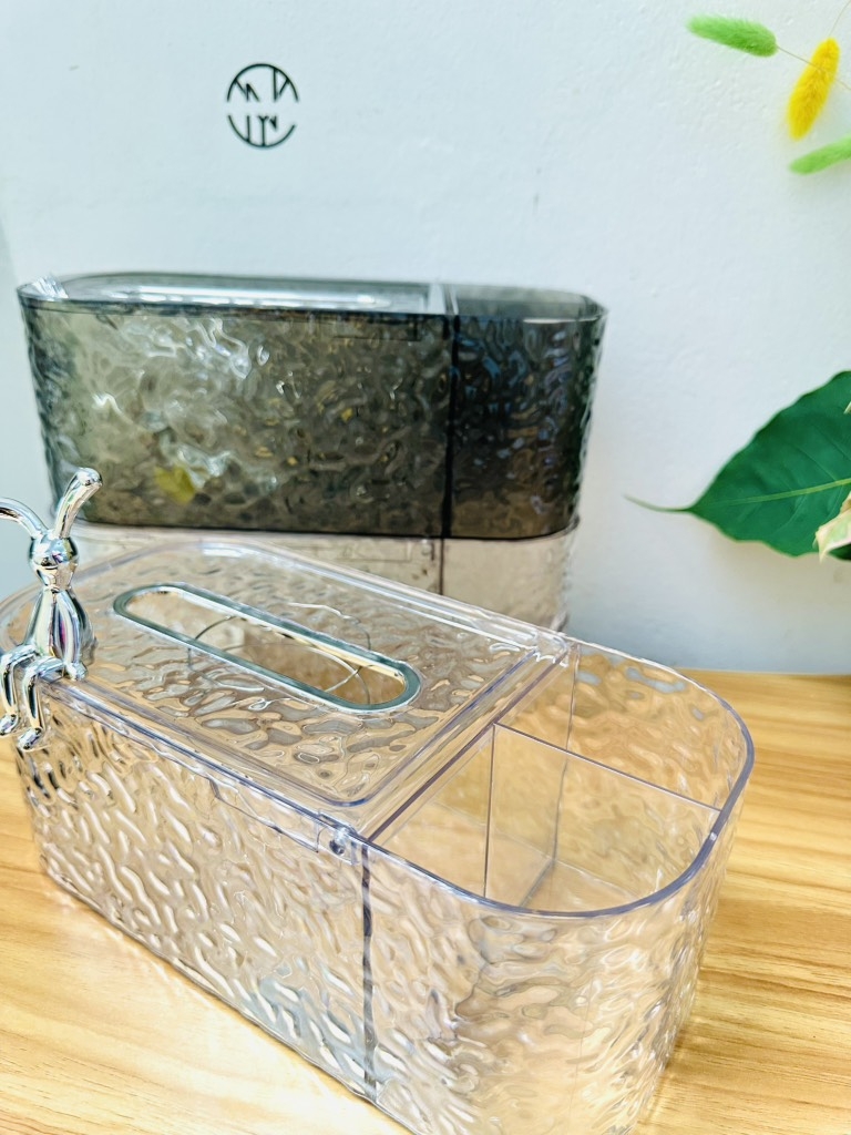 HỘP ĐỰNG GIẤY CON THỎ 3 NGĂN SANG TRỌNG (4)