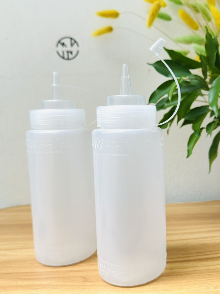 CHAI ĐỰNG TƯƠNG ỚT MẪU TRÒN MỚI 350ML (1)