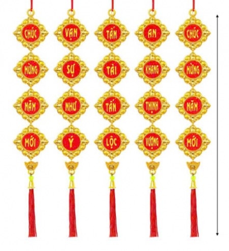 SET 5 DÂY LIỂN P47 TREO TRANG TRÍ DECOR TẾT 2025 (2)