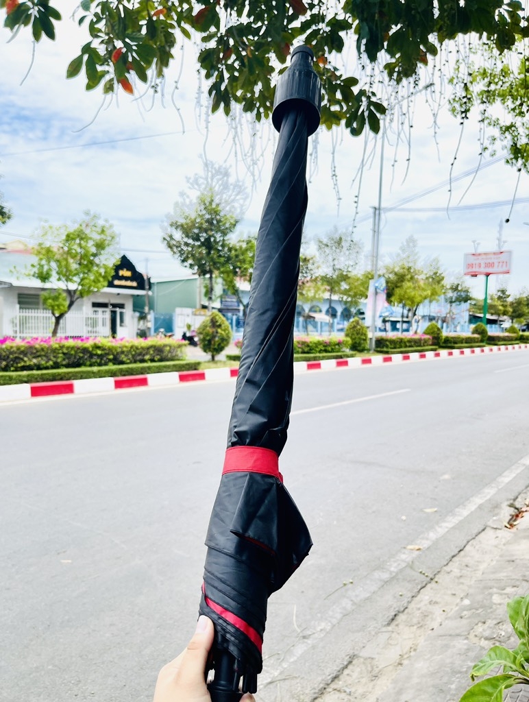 DÙ CHE MƯA NẮNG XỊN NẮP NHỰA CHỤP (7)