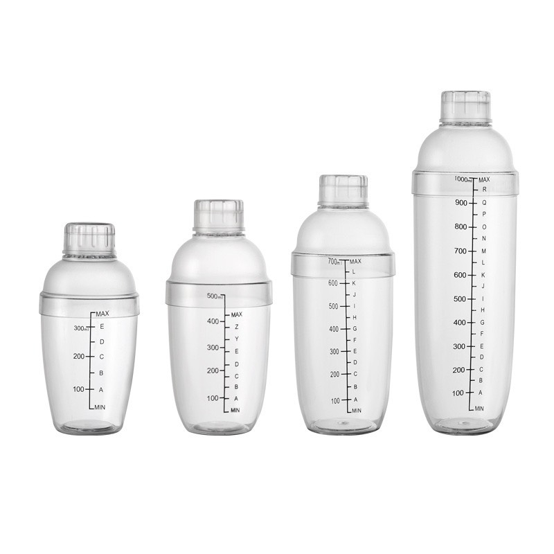 BÌNH LẮC PHA CHẾ 530ml CÓ VẠCH CHIA BẰNG NHỰA (3) '