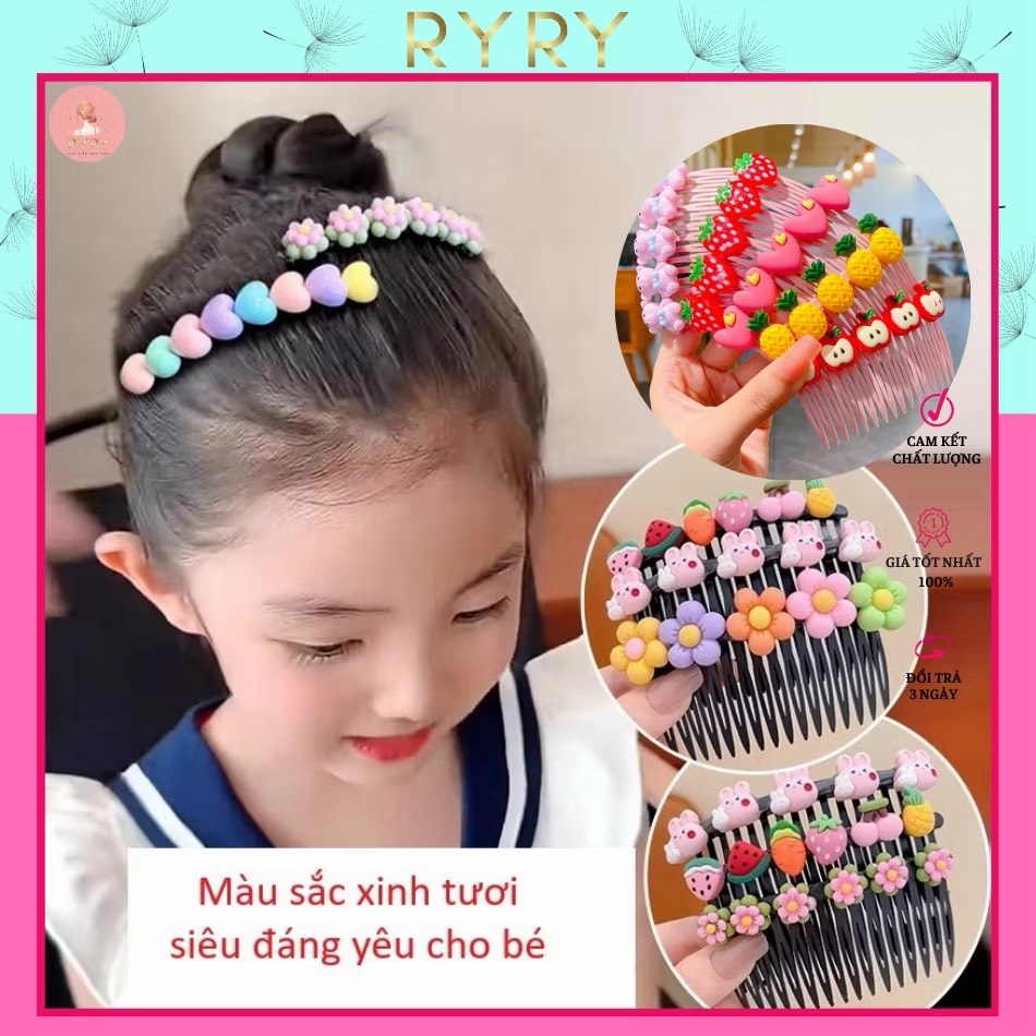 CÂY XƯỚC CÀI TÓC ĐÍNH CHARM CHO BÉ (1)
