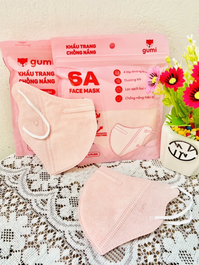 SET 10 KHẨU TRANG 6A CHÍNH HÃNG GUMI