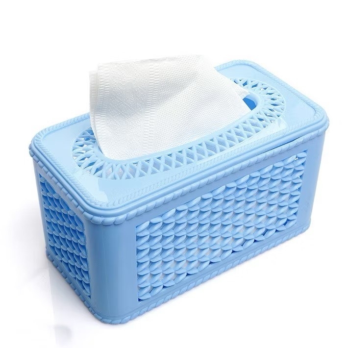 HỘP ĐỰNG KHĂN GIẤY ĂN, NHỰA ĐAN GIẢ MÂY CTY VIỆT NHÂT (2)