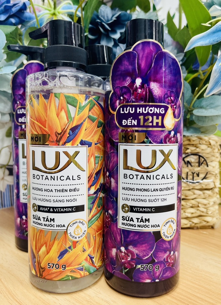 SỮA TẮM LUX HOA PHONG LAN 570g