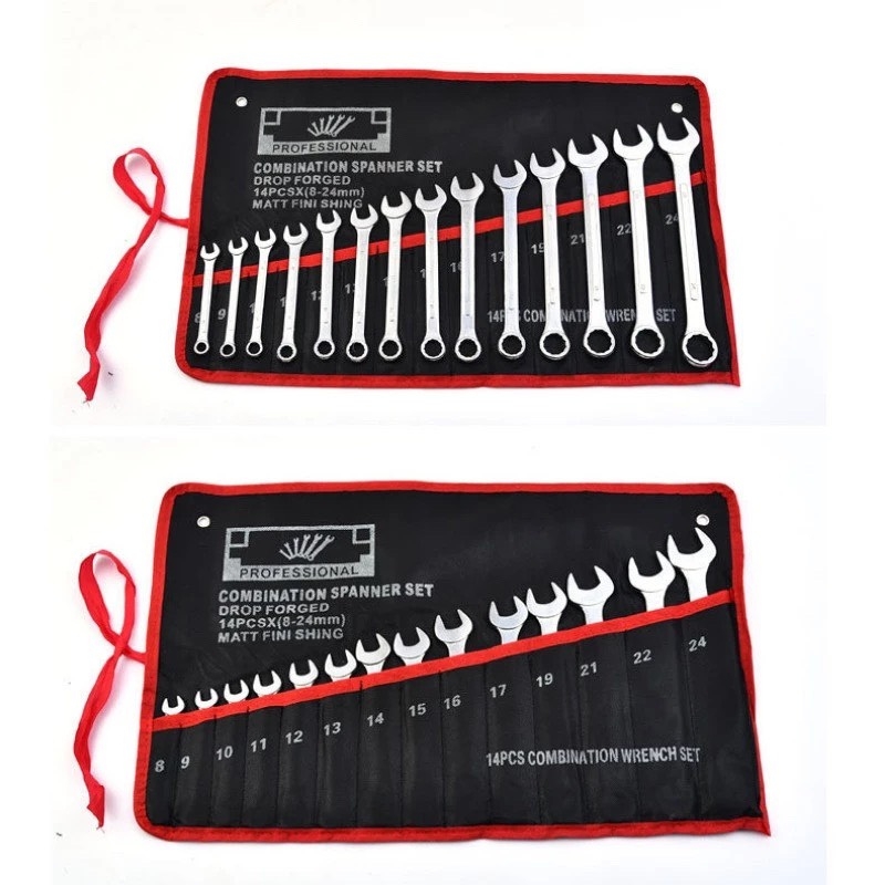 Bộ cờ lê vòng miệng 14 chi tiết 8-24mm USA