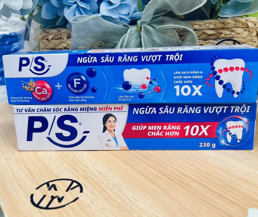 KEM ĐÁNH RĂNG P/S 230g NGỪA SÂU RĂNG 10x