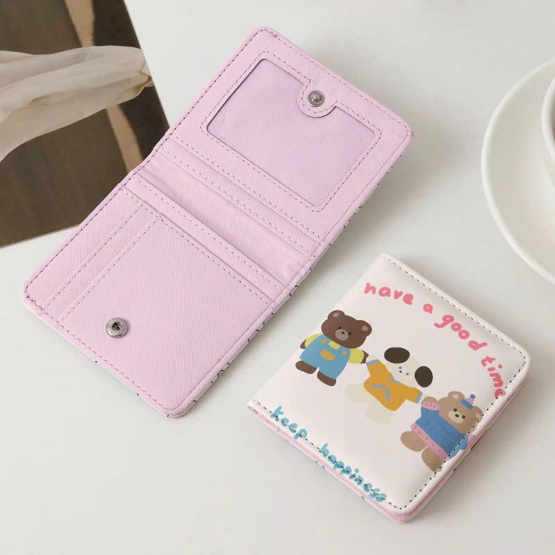 VÍ GẤP NHIỀU NGĂN, PUPPY CUTE NHIỀU MÀU (5)