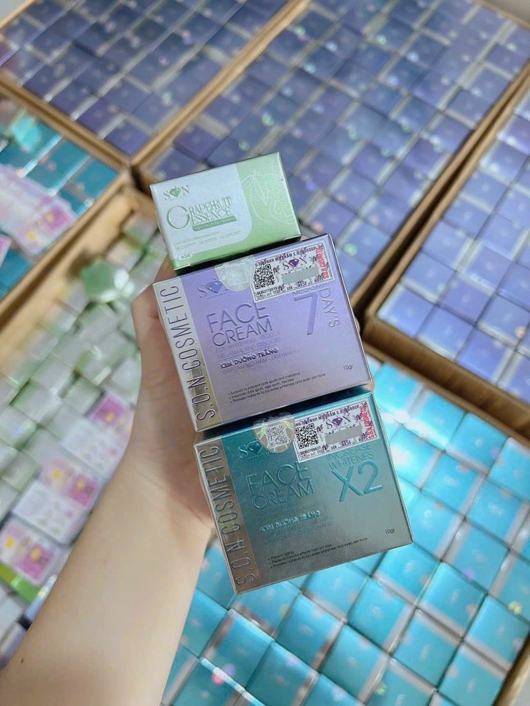 COMBO KEM FACE SON (trắng+xanh) (trắng+tím) (15)