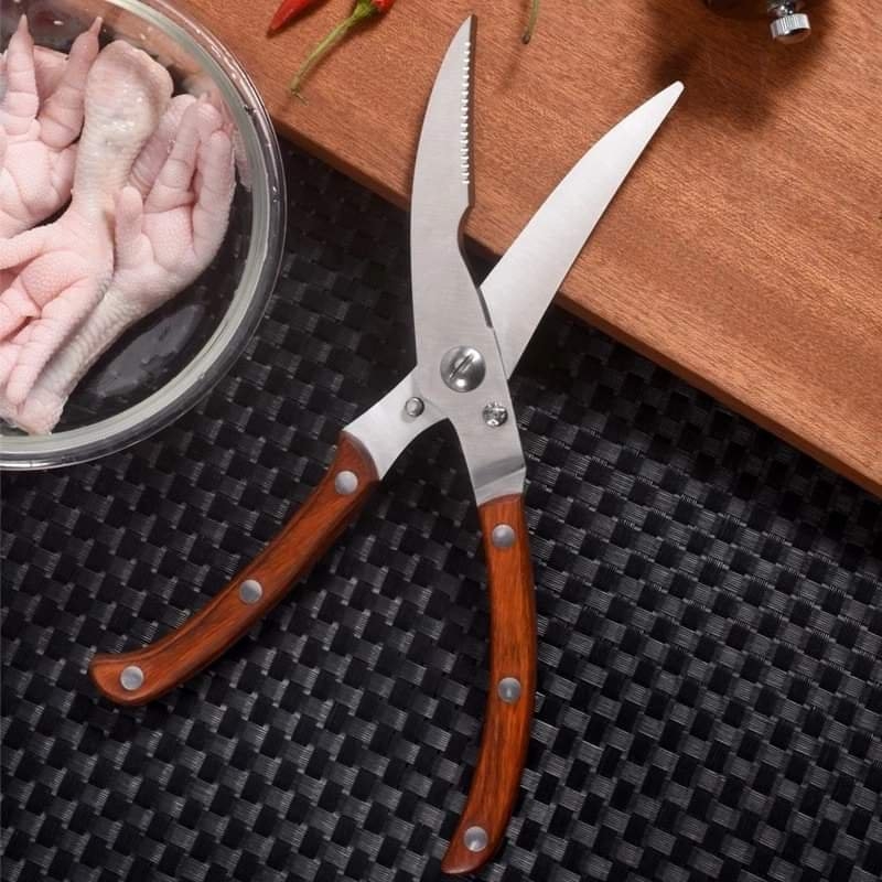Kéo Cắt Gà Cán Gỗ Mã K16 (4)