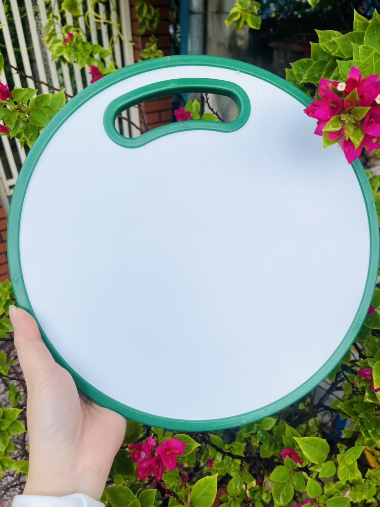 THỚT NHỰA HÌNH HOA QUẢ LOẠI DẦY 30cm (2)