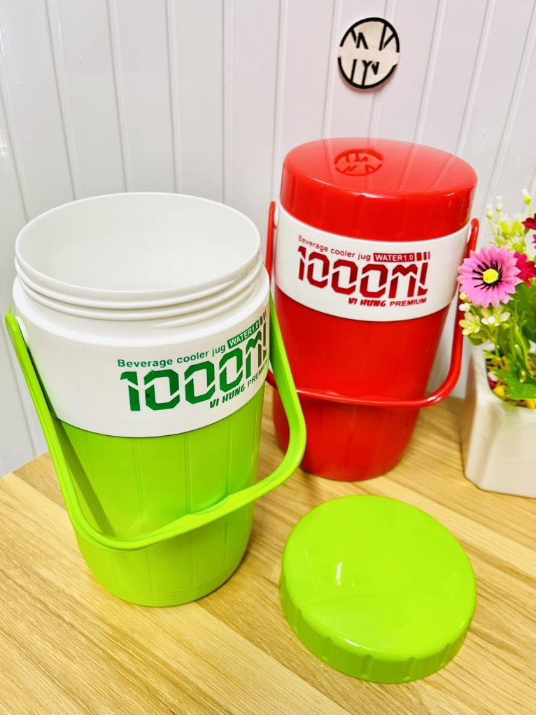 BÌNH ĐỰNG NƯỚC GIỮ NHIỆT CÓ QUAI XÁCH, NẮP VẶN HÀNG CTY VĨ HƯNG (3)