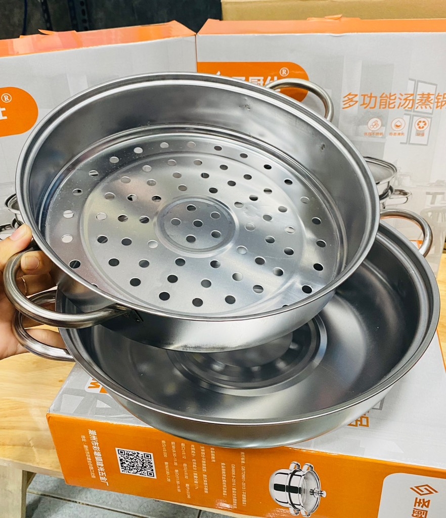 Nồi Hấp 2 Tầng inox Size 28cm Full Box (4)