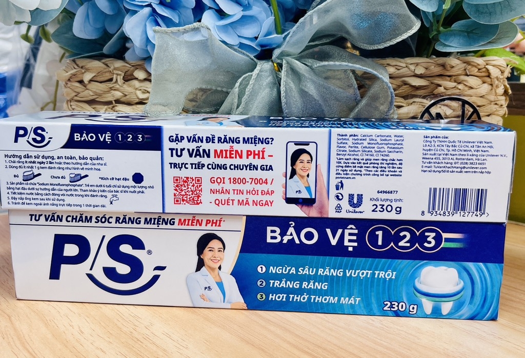 KEM ĐÁNH RĂNG P/S 230g 123