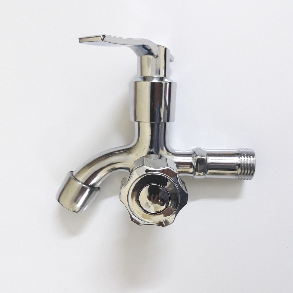 VAN KHOÁ NƯỚC CỦ LẠC CHIA 2 ĐẦU RA INOX XỊN (6)