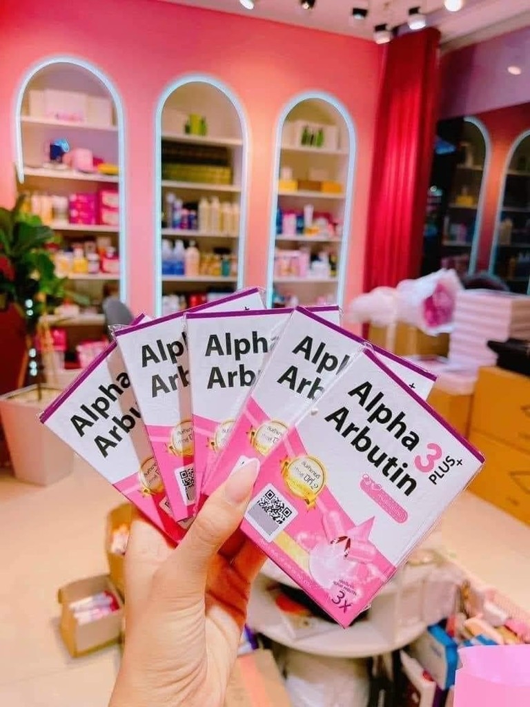 VIÊN THUỐC KÍCH TRẮNG ALPHA ARBUTIN ĐỦ LOẠI (3)