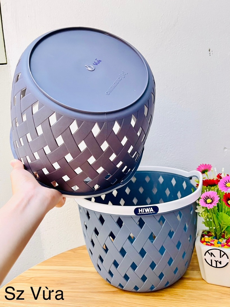 SỌT RỔ TRÒN ĐAN SIZE VỪA 24,5x19 CTY HIWA