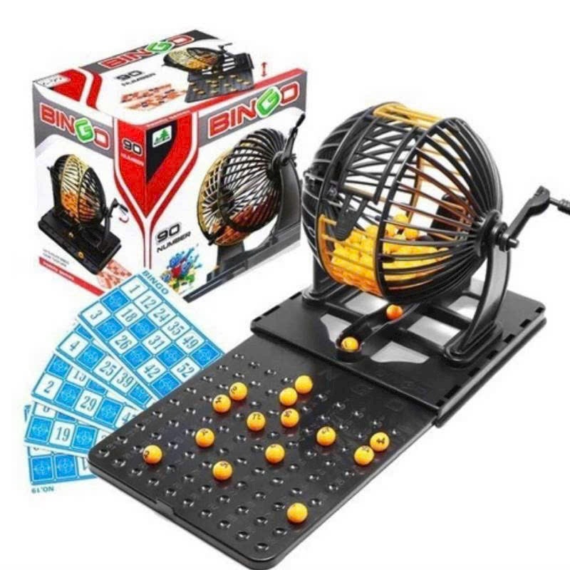 BỘ ĐỒ CHƠI QUAY SỐ LOTO CÓ LỒNG QUAY LỚN(9)