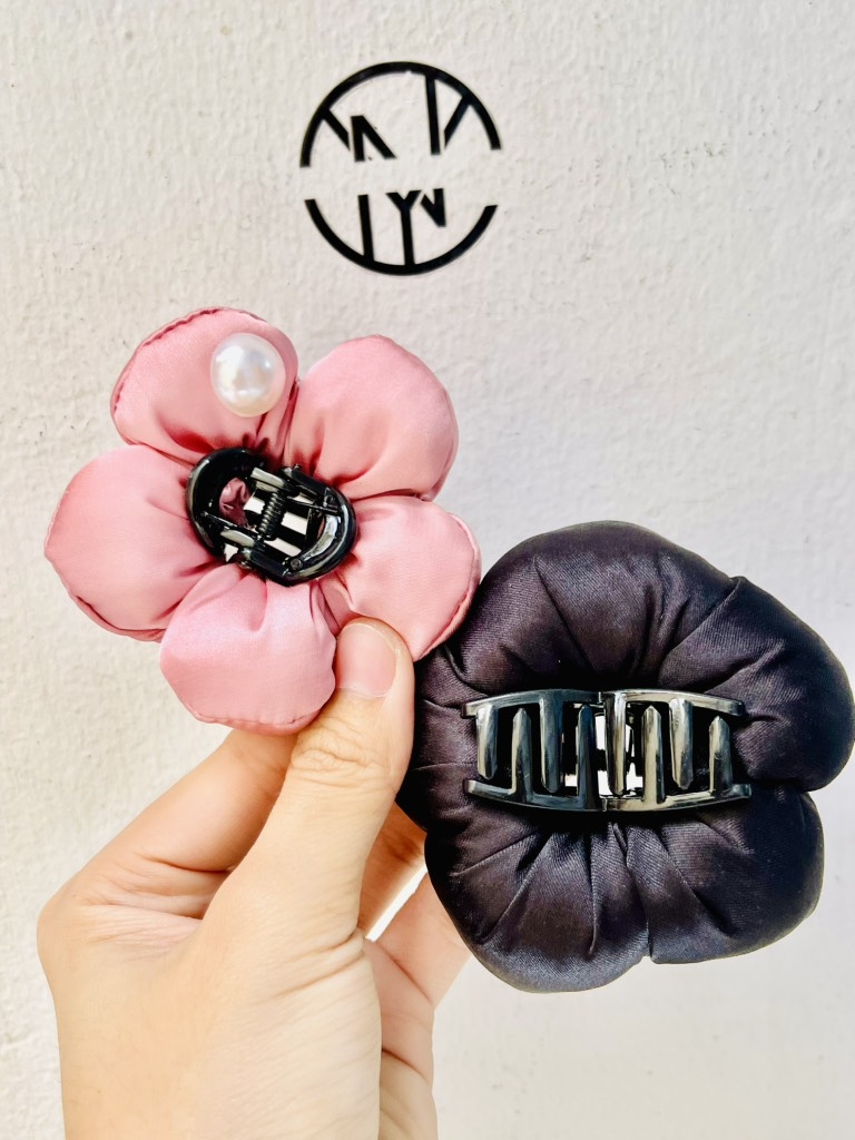 CỘT TÓC HOA 5 CÁNH PHỒNG PHỐI NGỌC TRAI (2)