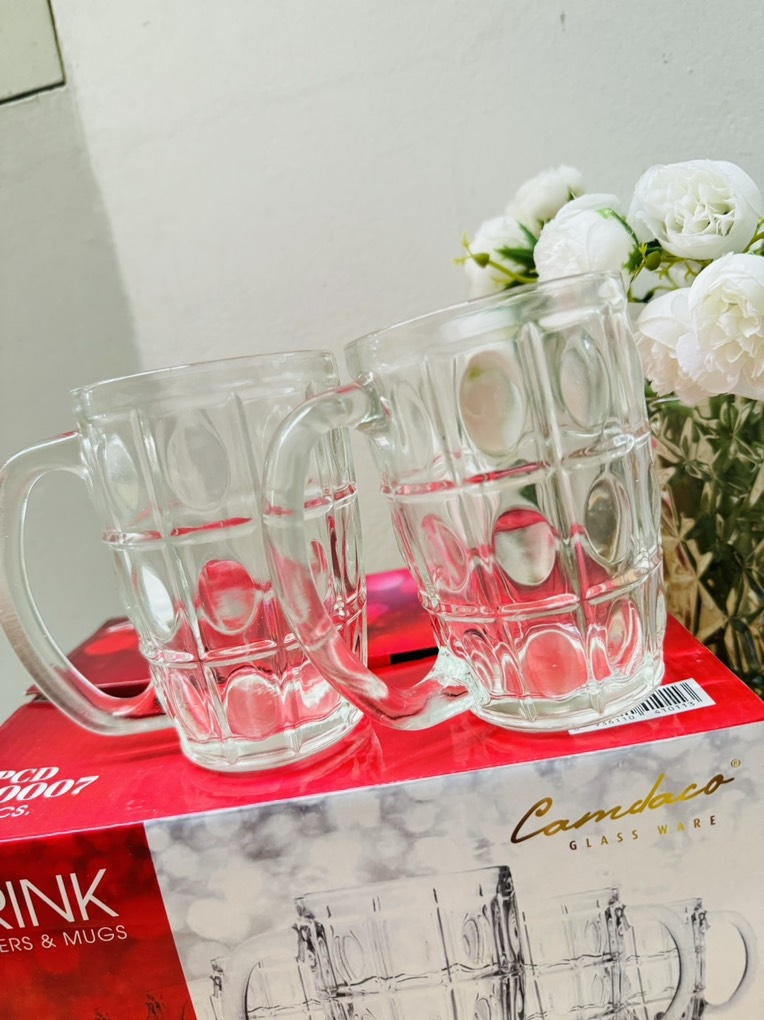 Ly Thuỷ Tinh Uống Bia Truyền Thống Cao Cấp (1)