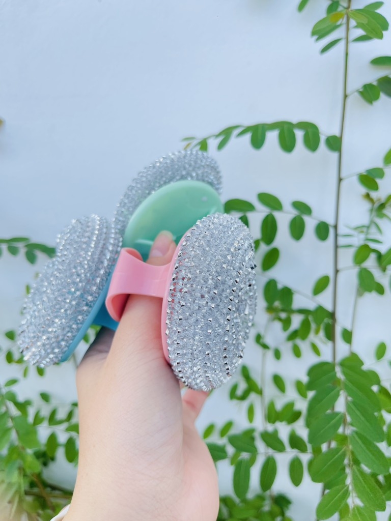 Dụng cụ chà xoong có tay cầm tháo rời được (1)