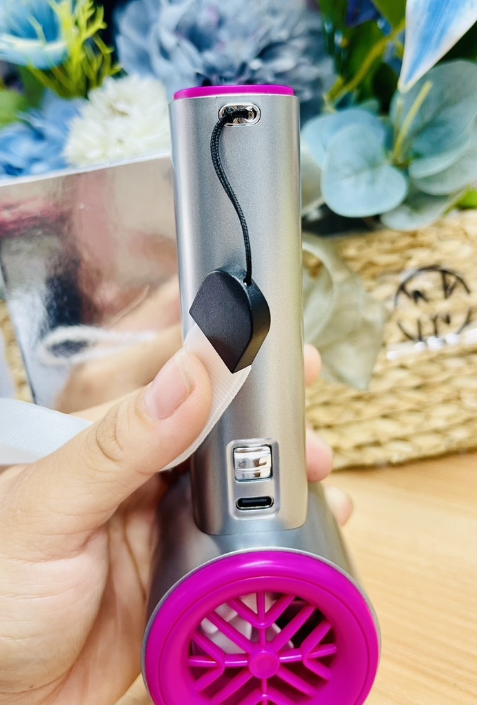 QUẠT TÍCH ĐIỆN S001 PIN 4000mah Led HIỂN THỊ % (14)