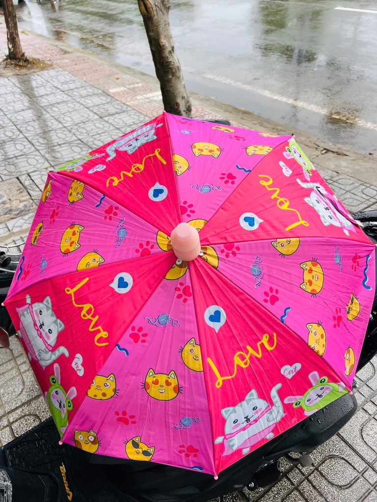 Cây dù che mưa cho bé hình động vật (6)