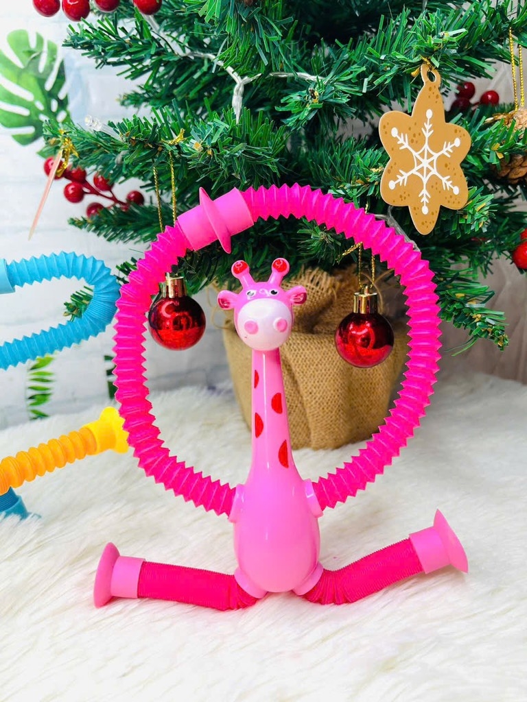 Đồ Chơi Lò Xo Biến Hình Kéo Dãn Phát Sáng (2)