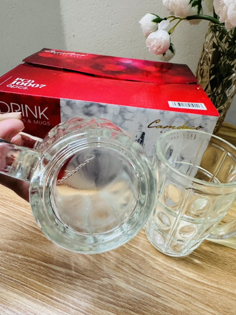 Ly Thuỷ Tinh Uống Bia Truyền Thống Cao Cấp (1)