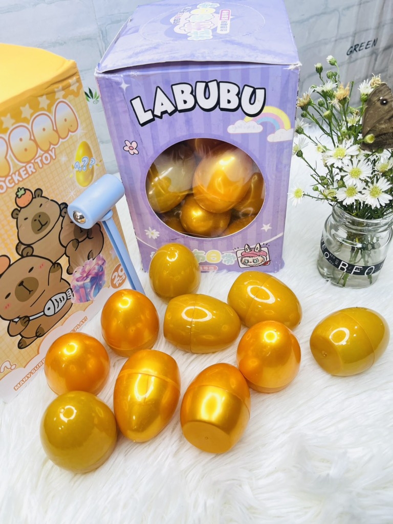 QUẢ TRỨNG BÍ ẨN LABUBU & CAPYBARA (0.5)