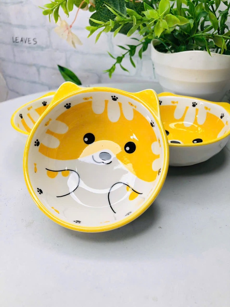 CHÉN BÁT SỨ ĐỰNG NƯỚC CHẤM GIA VỊ HÌNH CÚN (2)