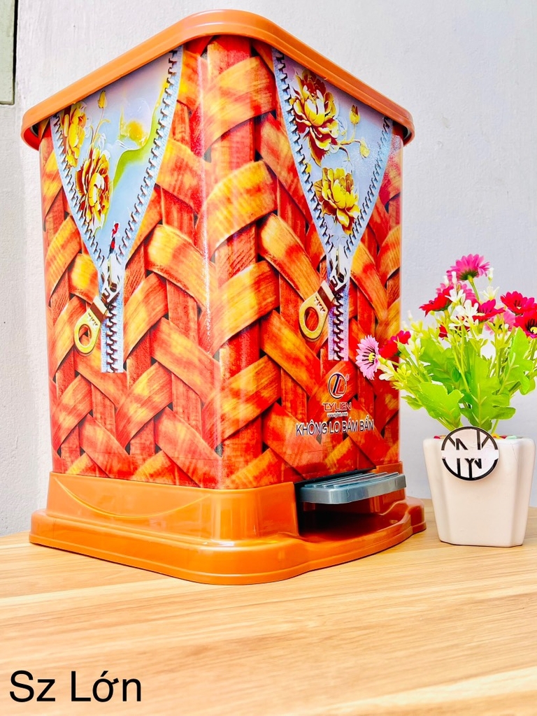 THÙNG RÁC TY LIEN NẮP BẬT SIZE LỚN (7)