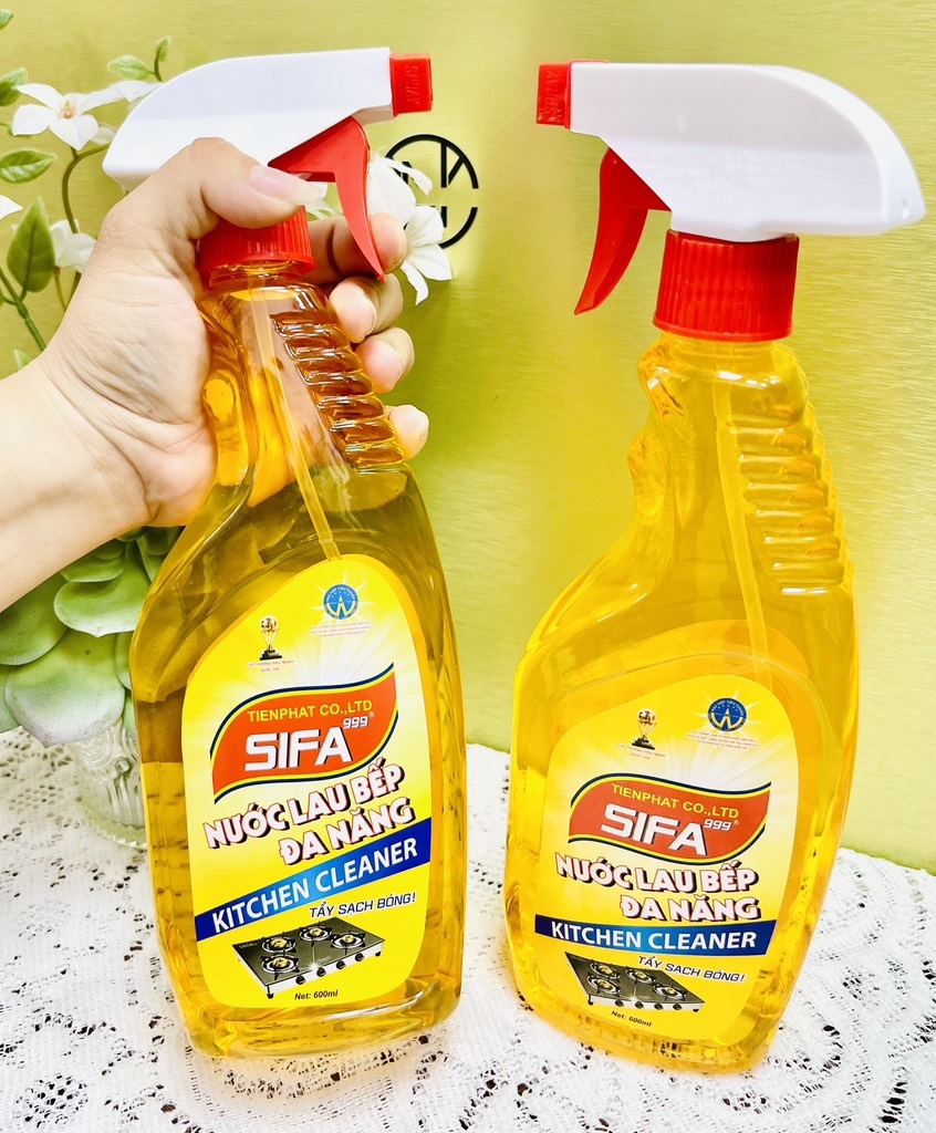 Chai Xịt Lau Bếp Đa Năng Cty SIFA 600ml (thùng 24 chai) (2)