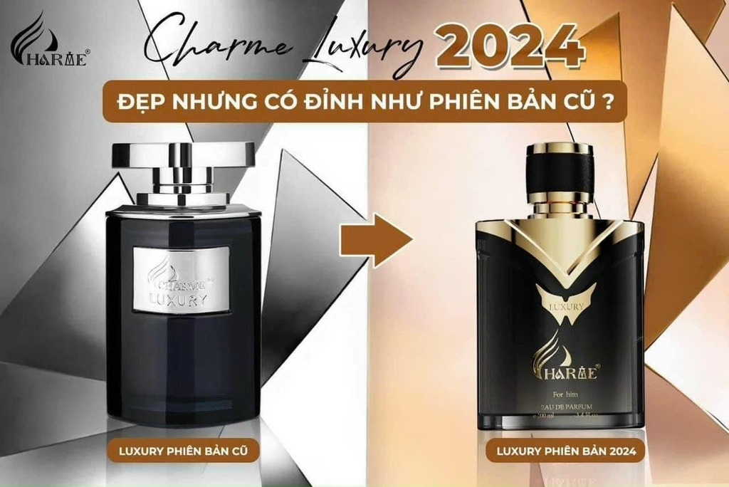 NƯỚC HOA CHARME LUXURY 100ML MỚI, LẺ CTY 960K '